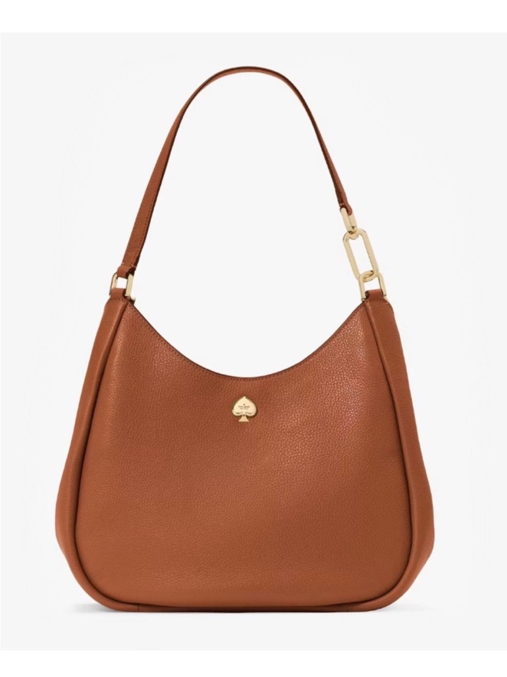 Kate Spade Kayla Large Triple Compartment Shoulder Bag in Warm Gingerbread - Picture 2 of 13